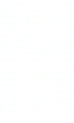 Nous pouvons également vous fournir : parquet, piste de danse, chaises et tables indispensables à la réussite de vos fêtes. Pour tous vos projets, vous pouvez nous contacter pour obtenir des conseils et une étude personnalisée et gratuite en vue de vous établir un devis sans engagement de votre part. Nous vous garantissons un matériel en excellent état car systématiquement contrôlé et nettoyé avant chaque montage. La qualité de nos services garantira le bon déroulement de vos réceptions.